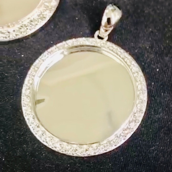 Certified Natural Real Diamond Memory Pendant SALE - Picture 2 of 5